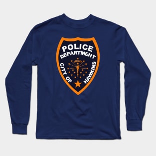 City of HPolice Department Badge Long Sleeve T-Shirt